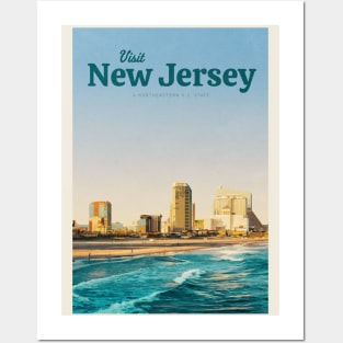 Visit New Jersey Posters and Art